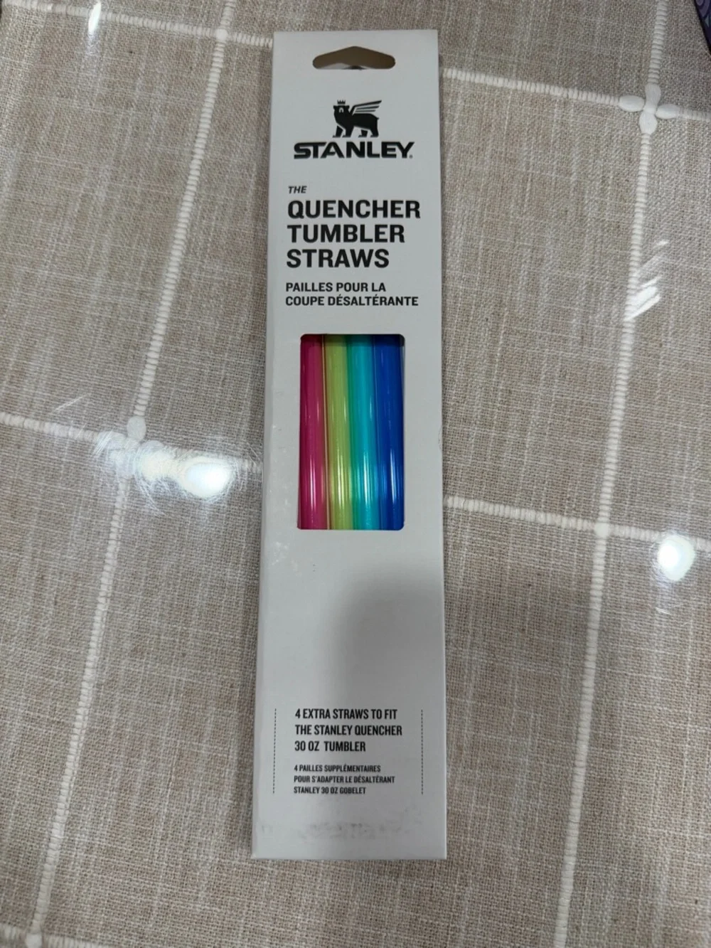 Stanley Quencher Tumbler Replacement Straws - Multicolor 30oz - Picture 1 of 2